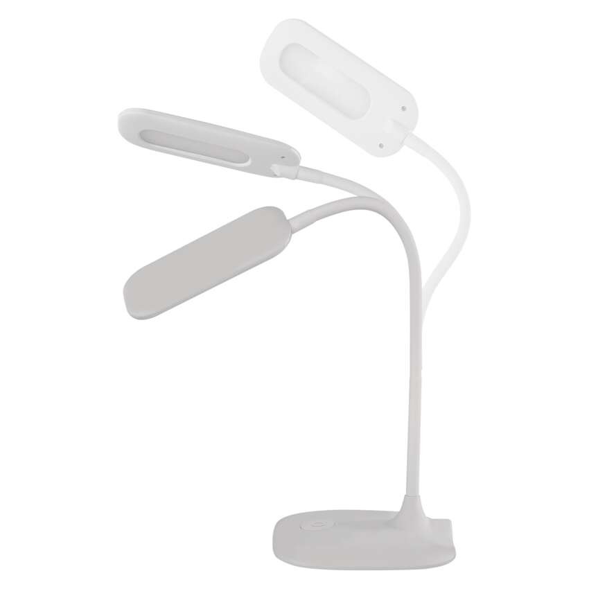 LED stolní lampa STELLA, bílá