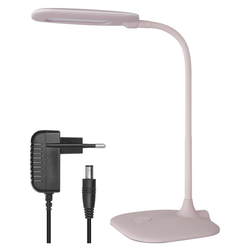 LED stolní lampa STELLA, růžová