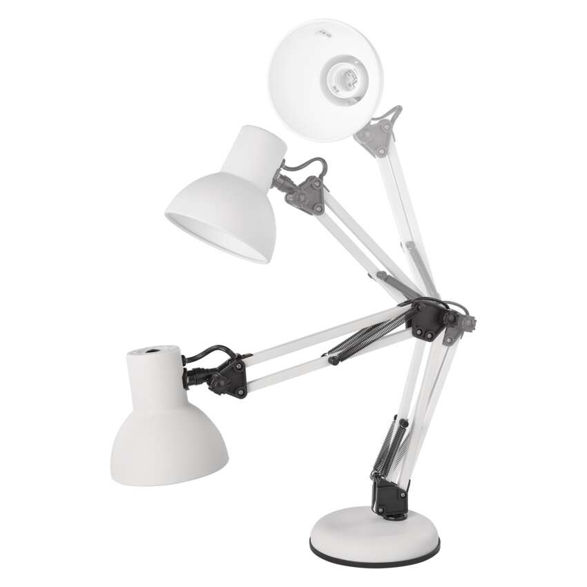 Schreibtischlampe LUCAS, weiss