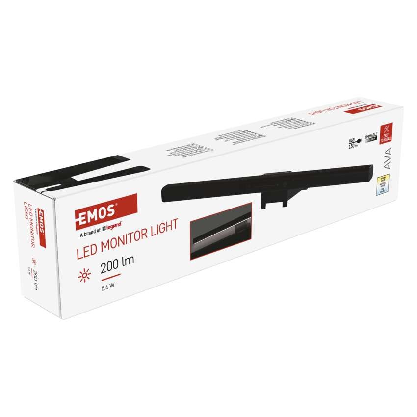 EMOS AVA LED monitor lámpa