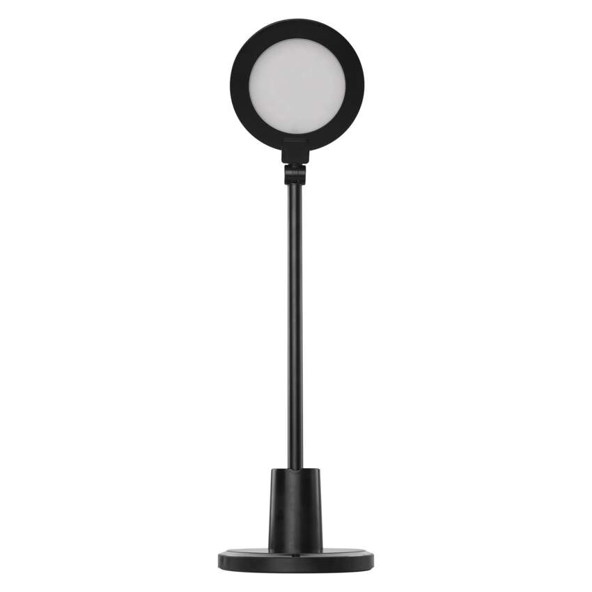 LED stolná lampa WESLEY, čierna