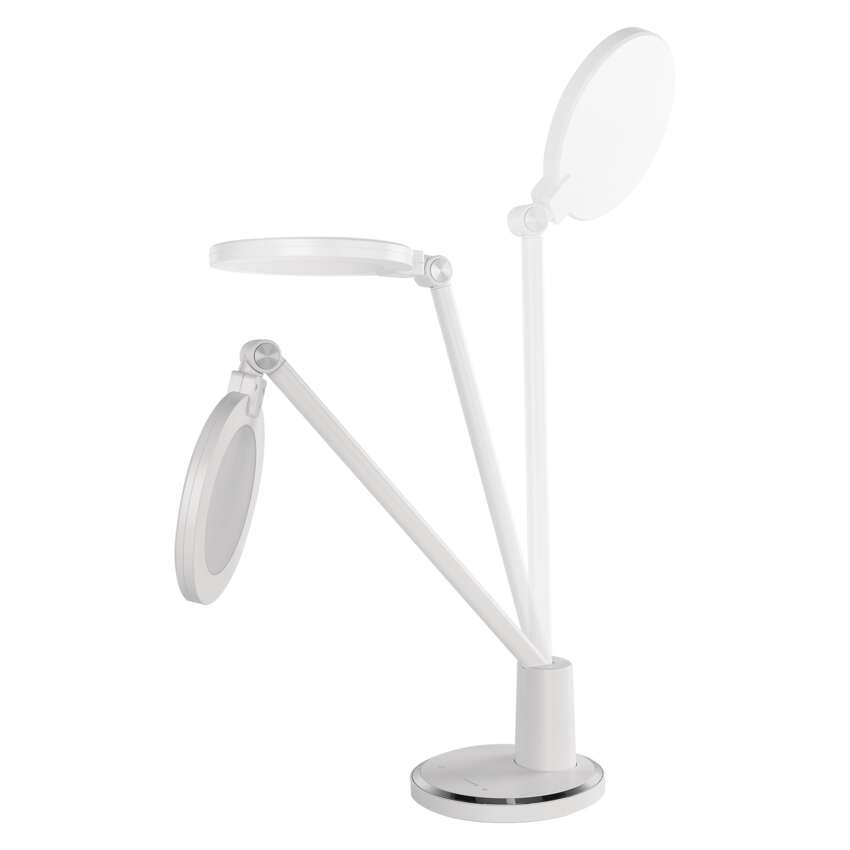 LED Schreibtischlampe WESLEY, weiss