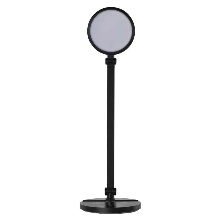 LED galda lampa CHARLES, melna