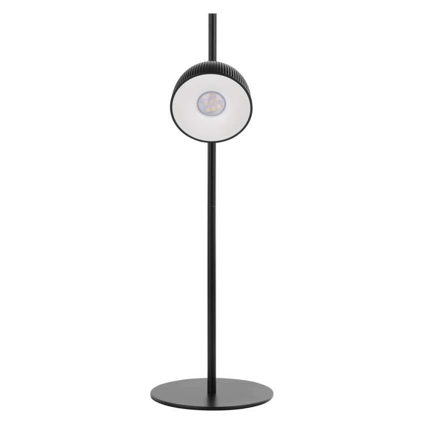 LED stolní lampa SOPHIE, nabíjecí, černá