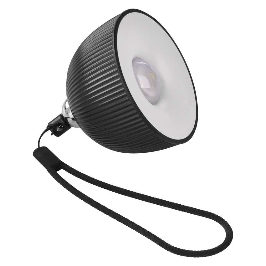 LED stolní lampa SOPHIE, nabíjecí, černá