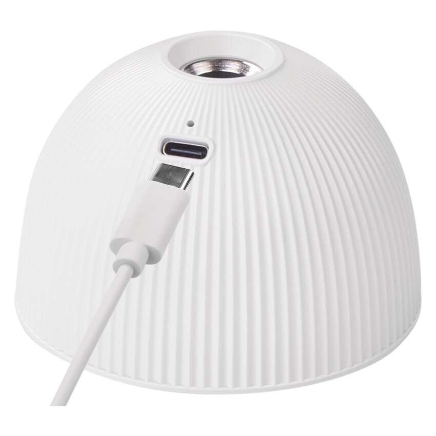 LED stolní lampa SOPHIE, nabíjecí, bílá