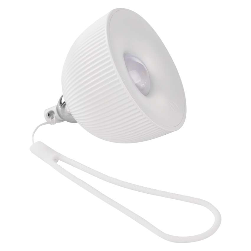 LED stolní lampa SOPHIE, nabíjecí, bílá