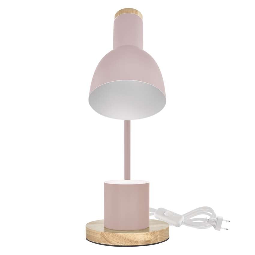 Laualamp POPPY, E27 lambipesaga, roosa