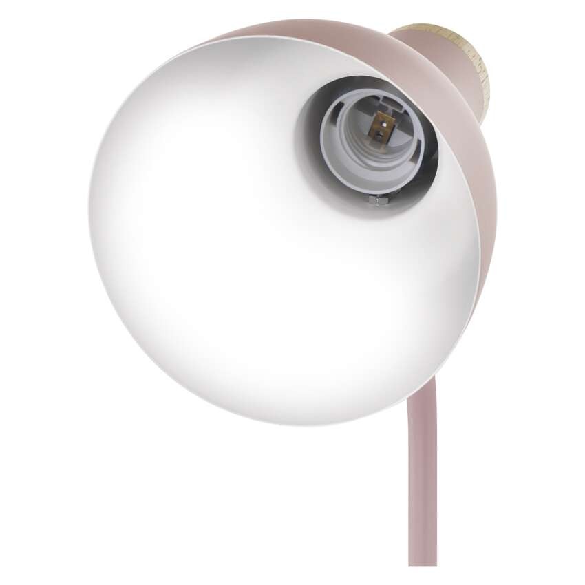 Laualamp POPPY, E27 lambipesaga, roosa