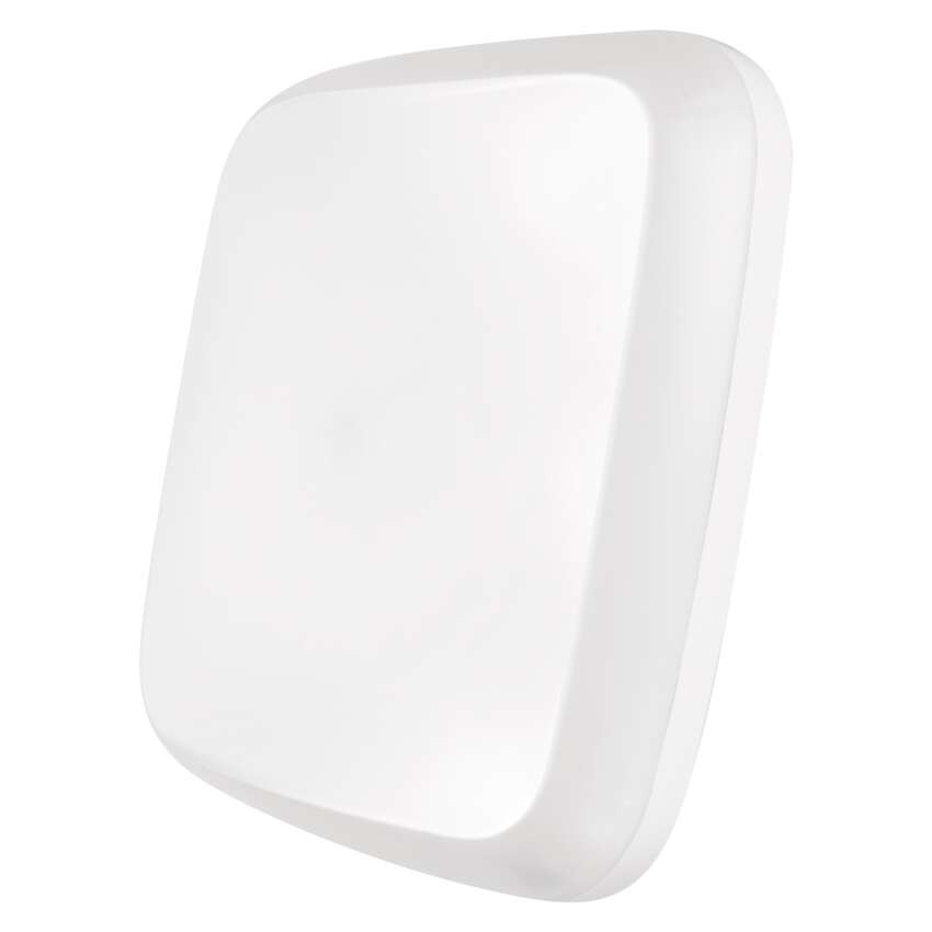 LED Deckenleuchte Dori, eckig, weiss 24W neutralweiss, IP54