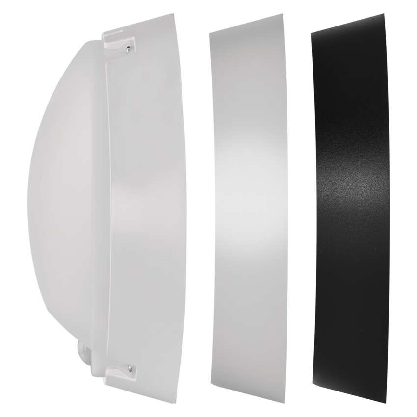 LED Deckenleuchte mit Bewegungsmelder, rund, schw./w. 14W NW