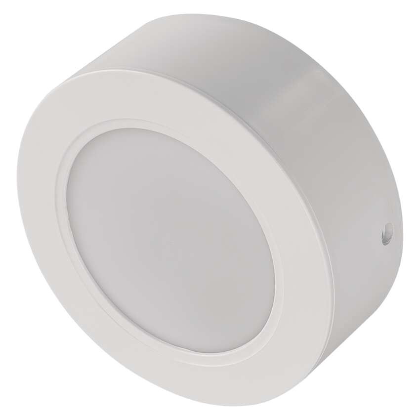 LED-Anbauleuchte RUBIC, rund, weiß, 9W, neutralweiß