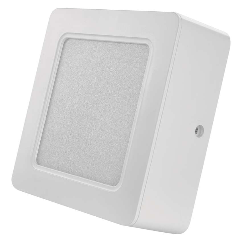 LED-Anbauleuchte RUBIC, quadratisch, weiß, 9W, neutralweiß