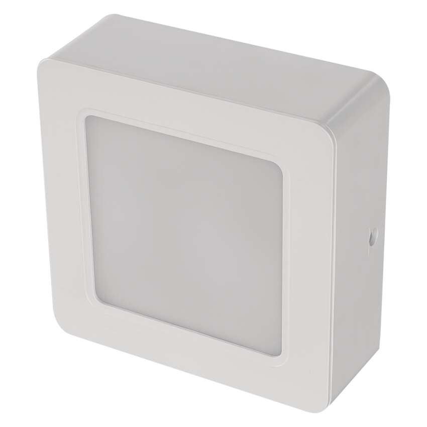 LED-Anbauleuchte RUBIC, quadratisch, weiß, 9W, neutralweiß
