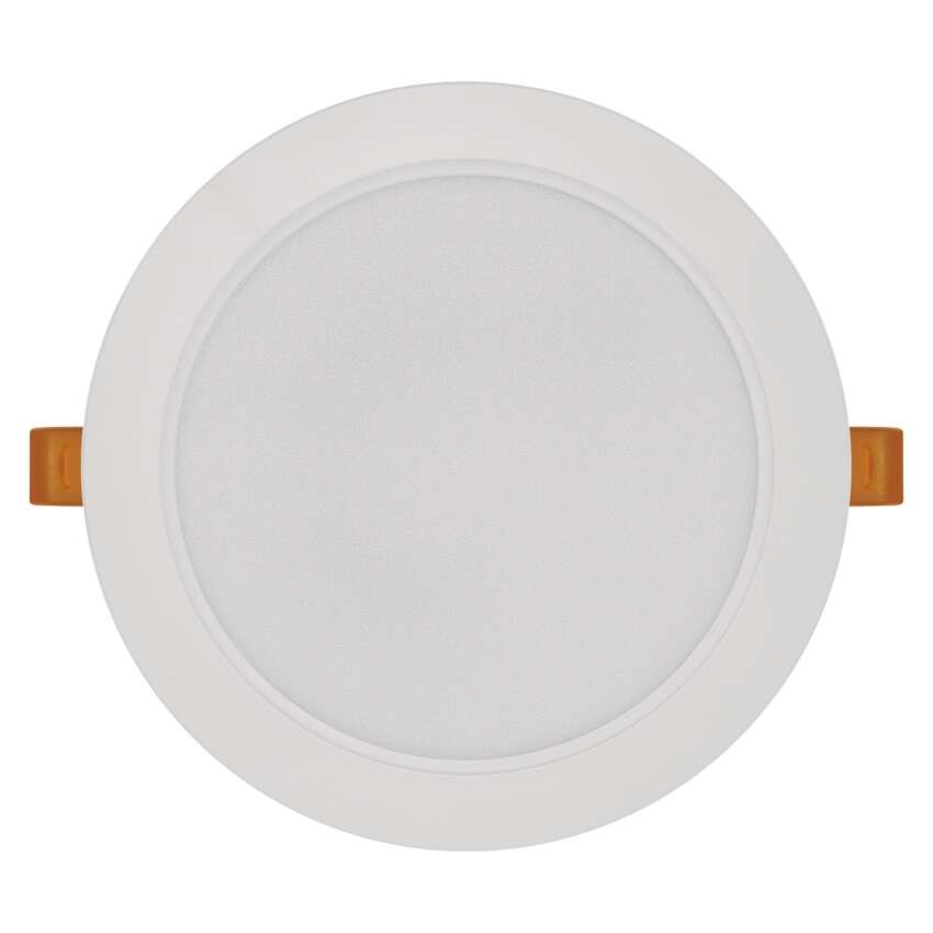 LED-Einbauleuchte RUBIC, rund, weiß, 18W, neutralweiß