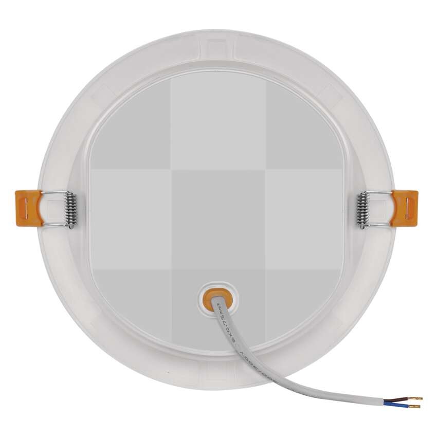 LED-Einbauleuchte RUBIC, rund, weiß, 18W, neutralweiß