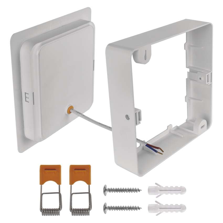 LED svítidlo RUBIC 17 x 17 cm, 18 W, neutrální bílá