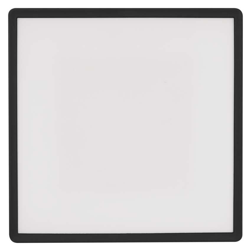 LED-Anbauleuchte FLORI quadrat, schwarz, 22W, neutralweiß