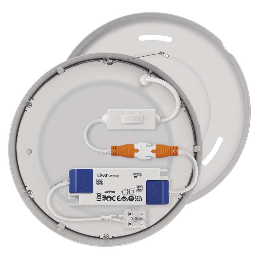 LED-Anbauleuchte NEXXO, rund, weiß, 12,5W, mit Change CCT
