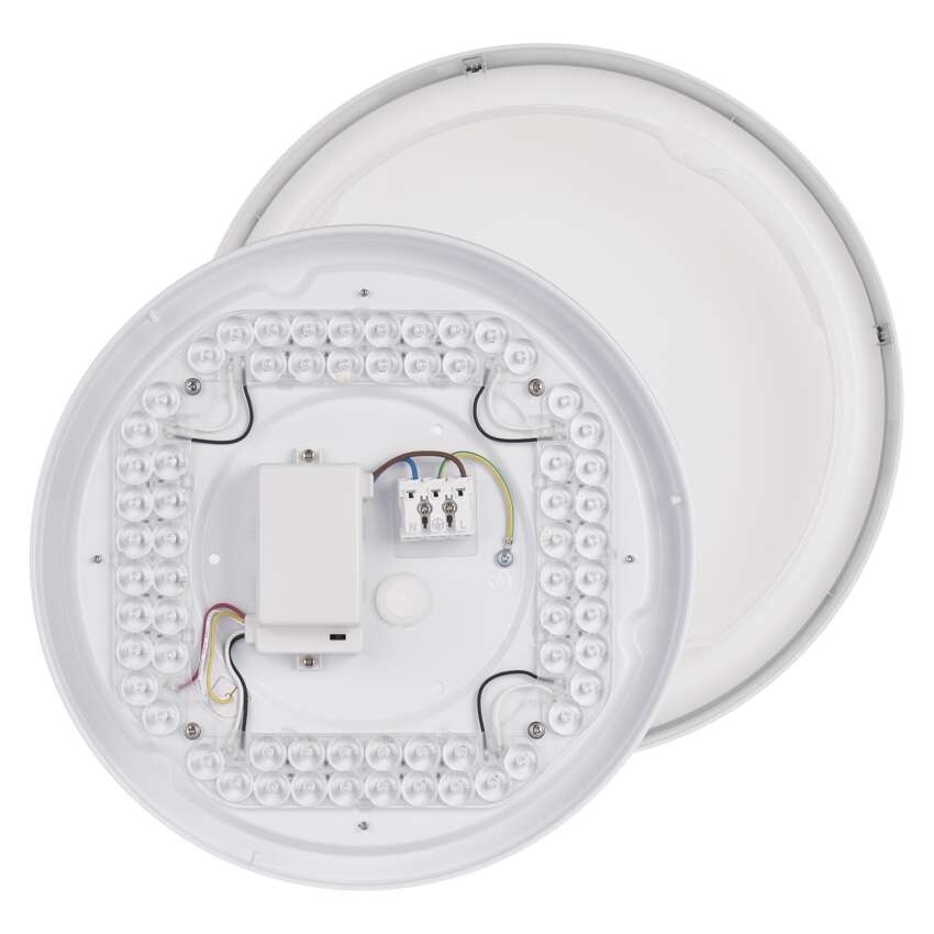 LED-Anbauleuchte RORI rund, weiß, 17W, mit Farbtemperatur-Änderung