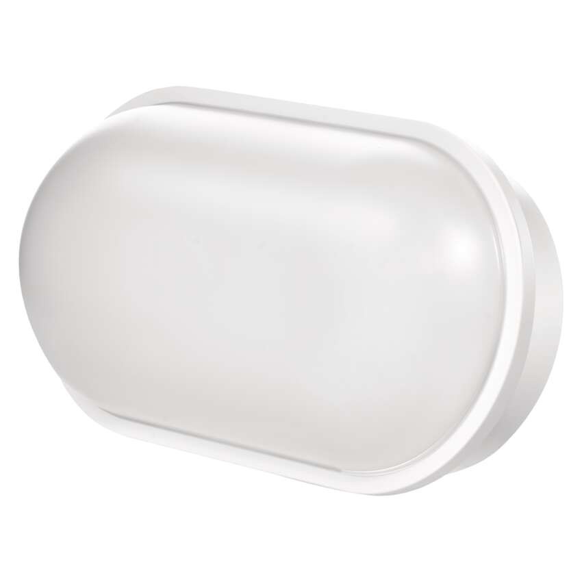 LED Wandleuchte, oval, weiss 20W neutralweiss, IP65