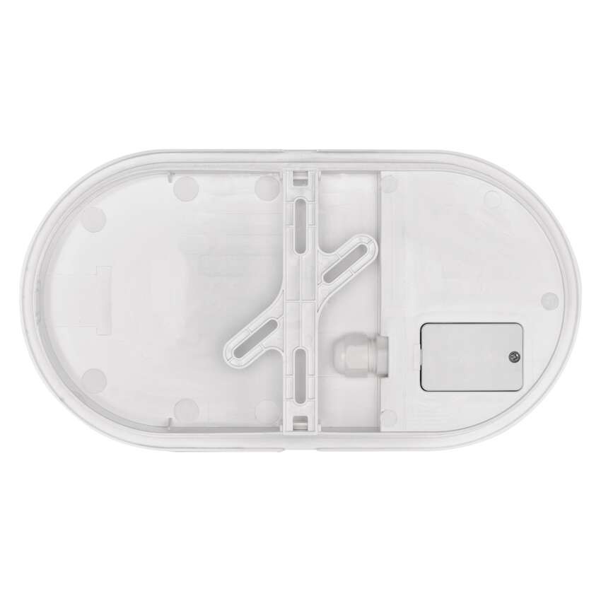 LED Wandleuchte, oval, weiss 20W neutralweiss, IP65