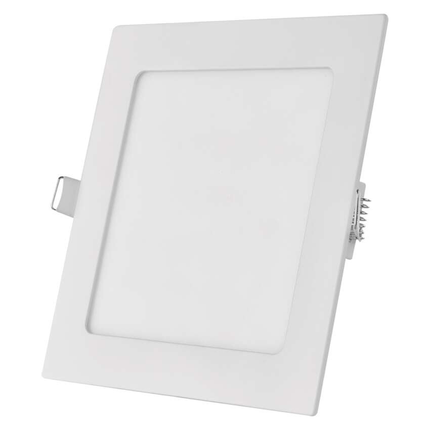 LED-Einbauleuchte NEXXO, quadratisch, weiß, 18W, warmweiß