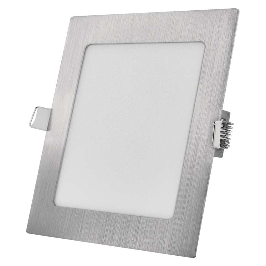 LED-Einbauleuchte NEXXO, quadratisch, silber, 12,5W, mit Change CCT