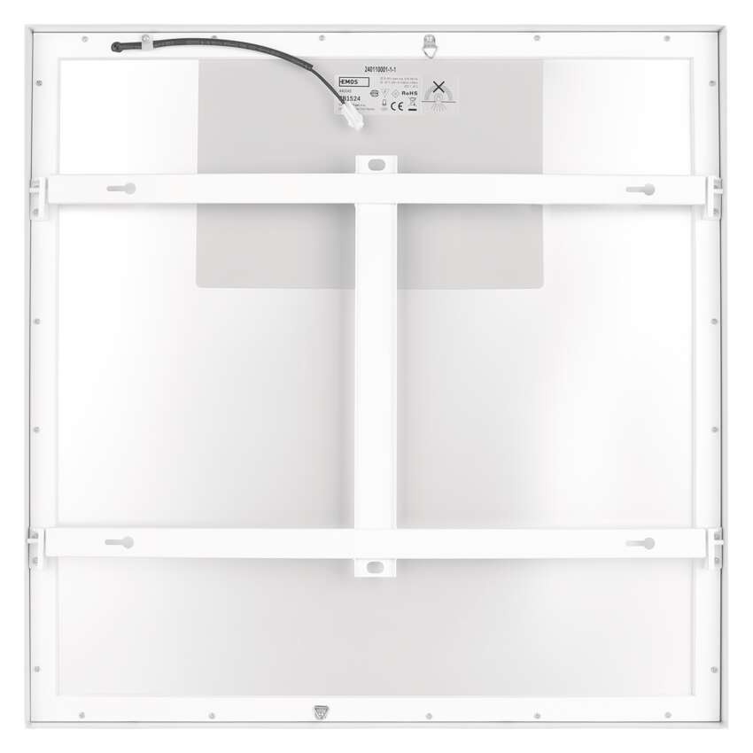 LED panel VEXXO 60 x 60 cm / 37 mm, 33 W, 4 100 lm, přisazený, neutrální bílá, IP20 UGR