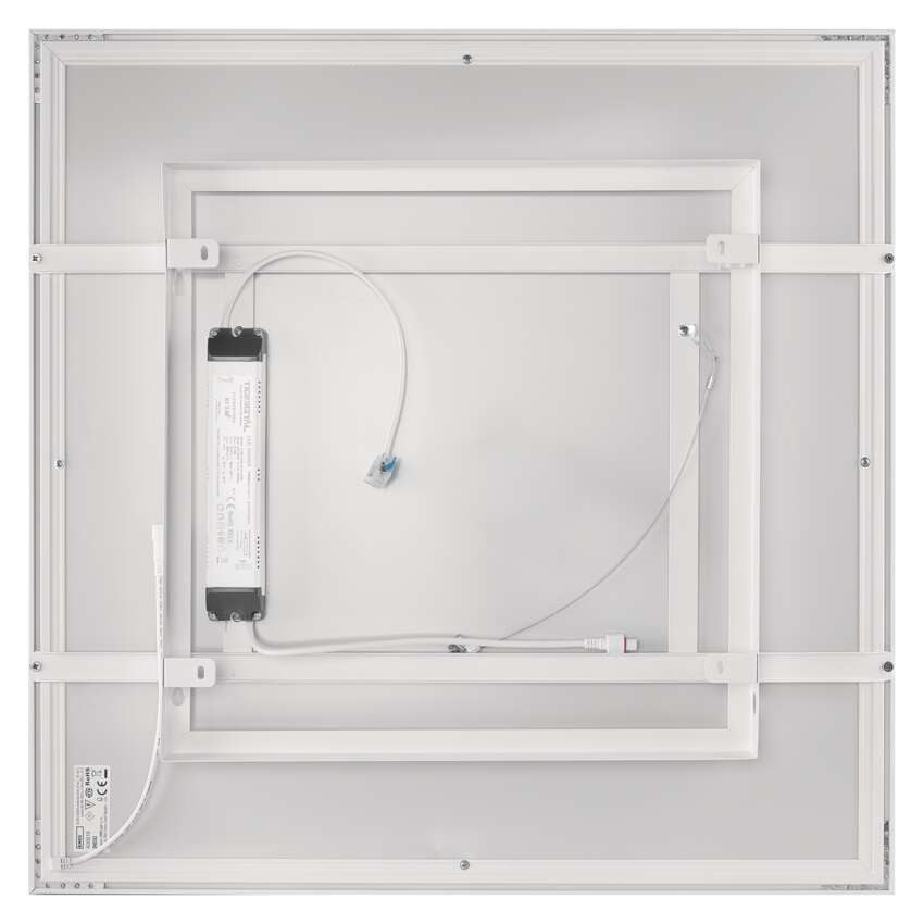 LED svítidlo RIVI 60 x 60 cm, 40 W, teplá-studená bílá, stmívatelné s ovladačem