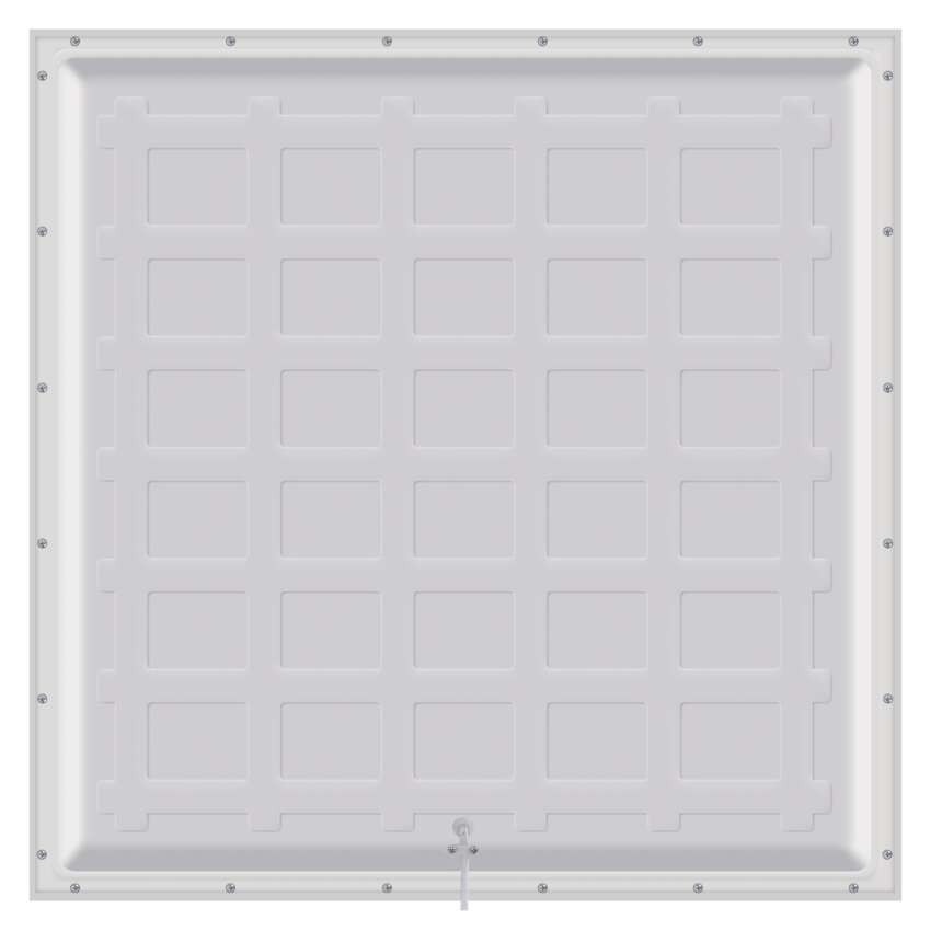LED panel DAXXO backlit 60×60, štvorcový vstavaný biely, 36W neutrálna b.