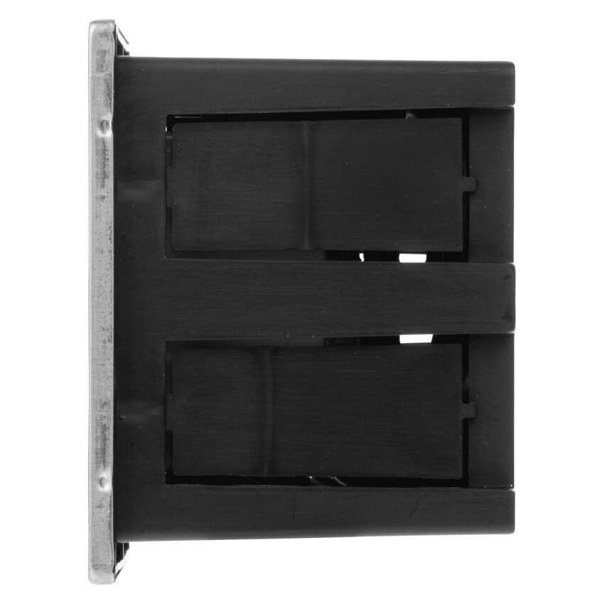 Orientacijsko LED svetilo AMAL, vgradno, kvadratno, 2W IP65, toplo bela