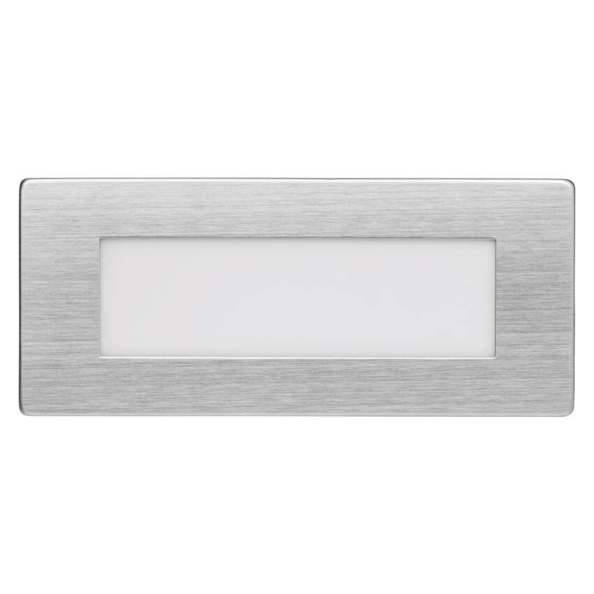 Orientacijsko LED svetilo AMAL, vgradno, kvadratno, 2W IP65,nevtralno bela