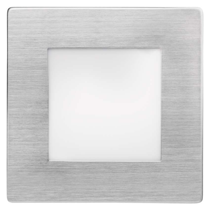 LED Treppenlicht – Einbauleuchte 80×80 2W neut. weiss IP65