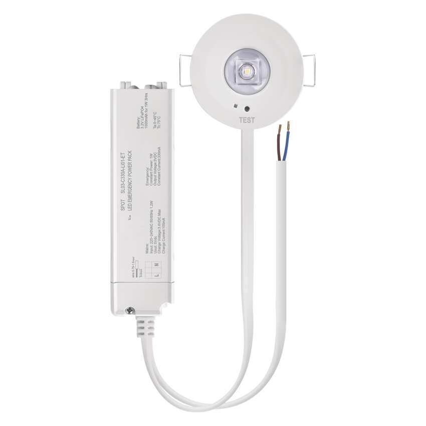 LED-Notleuchte 1W 130LM 3H