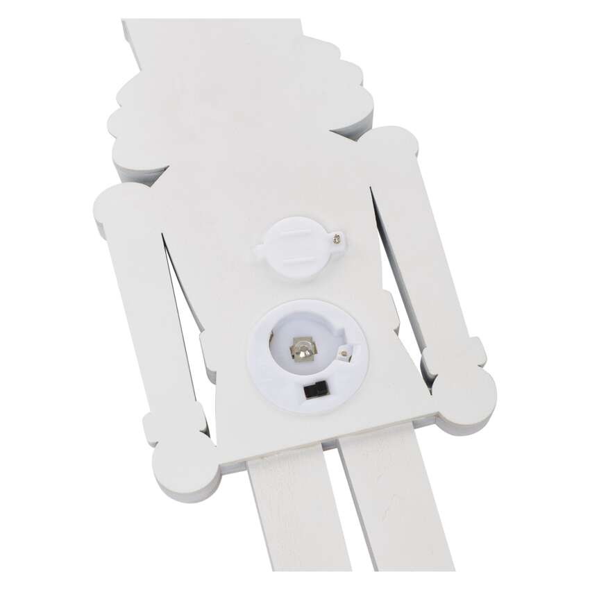 LED Diótörő katona, 29 cm, 1x CR2032, meleg fehér