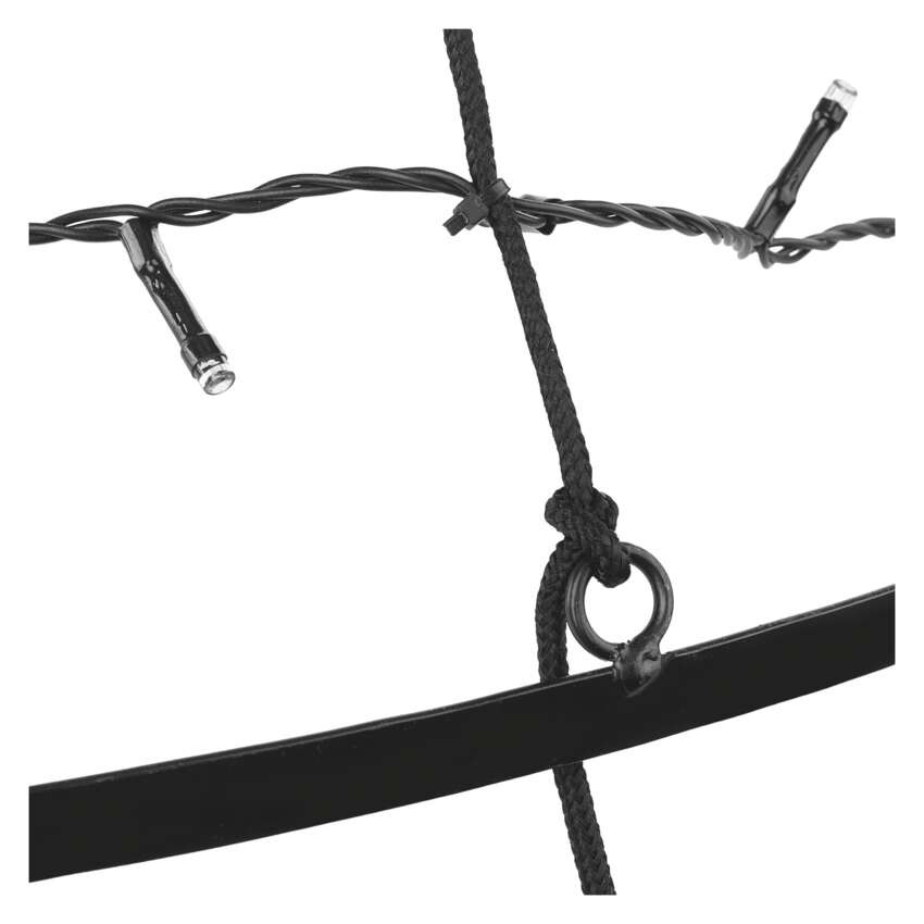 LED Weihnachtsbaum Metall, 180 cm, Außen und Innen, warmweiss, Timer