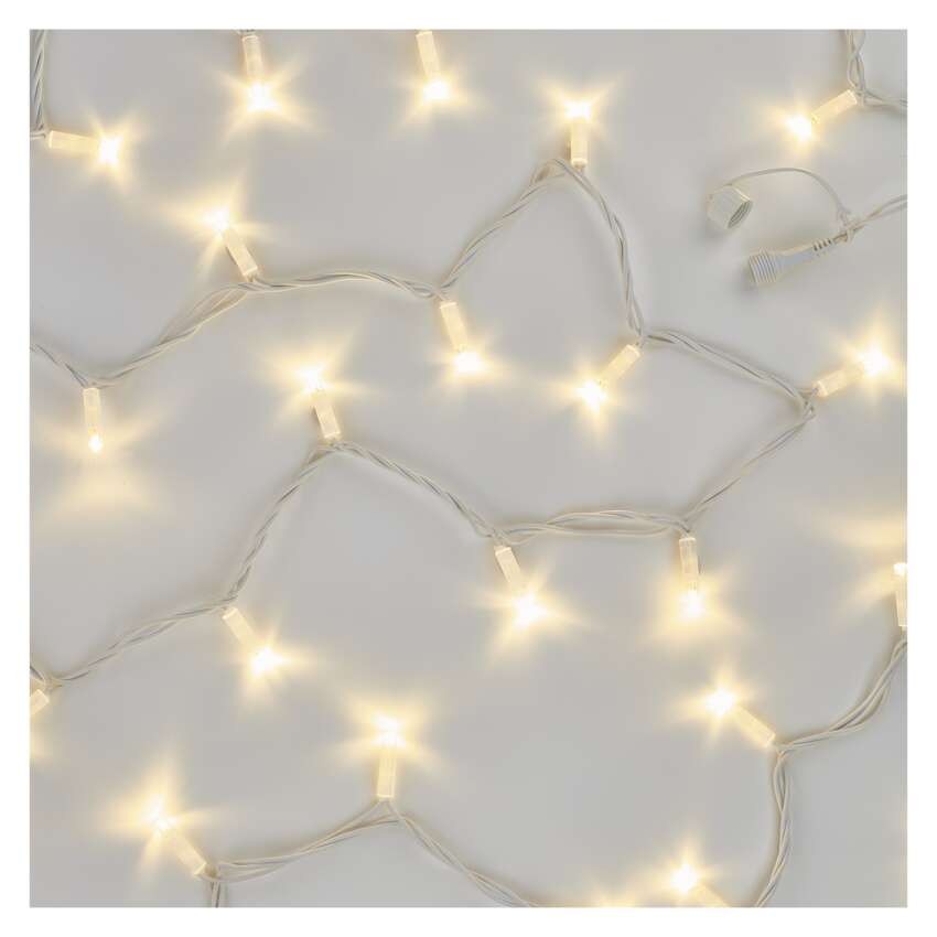 Profi LED Verbindungskette weiß, 5 m, Außen/Innen, warm-weiß