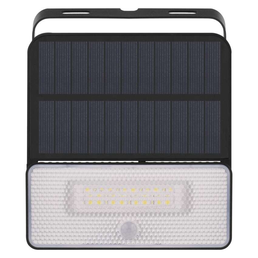 EMOS LED SOLAR reflektor hordozható SOLO, PIR, 1000lm IP54 természetes fehér