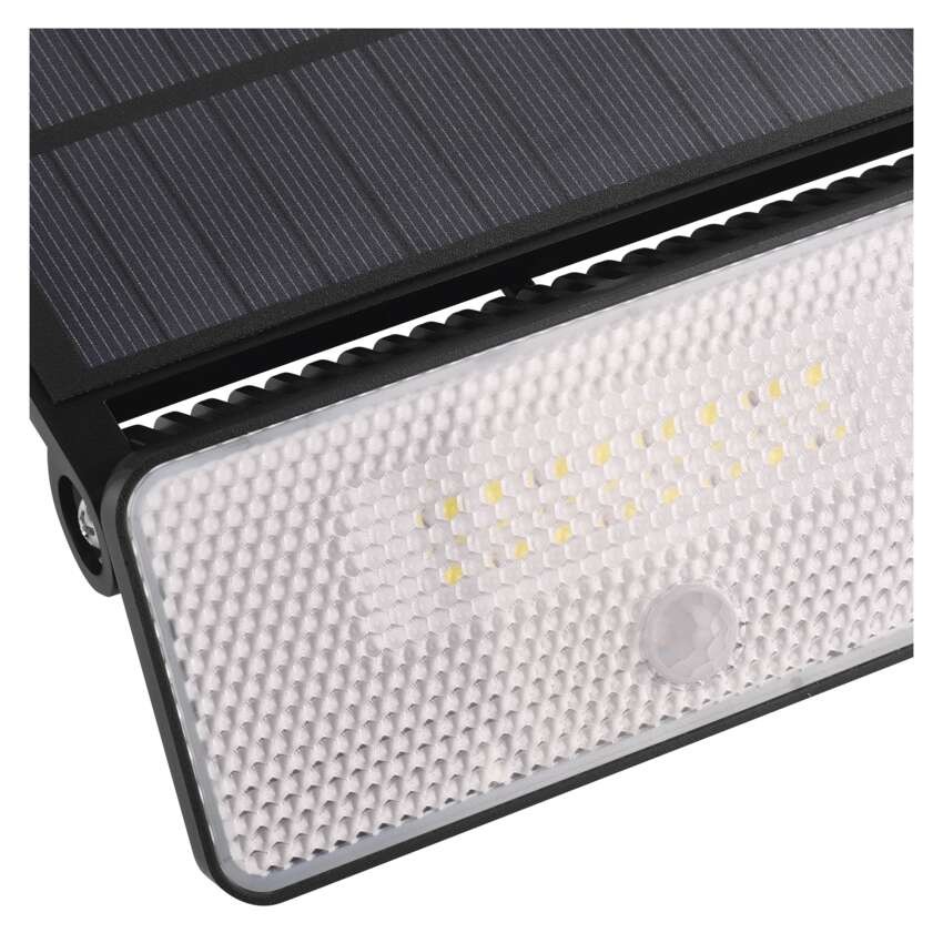 EMOS LED SOLAR reflektor hordozható SOLO, PIR, 1000lm IP54 természetes fehér