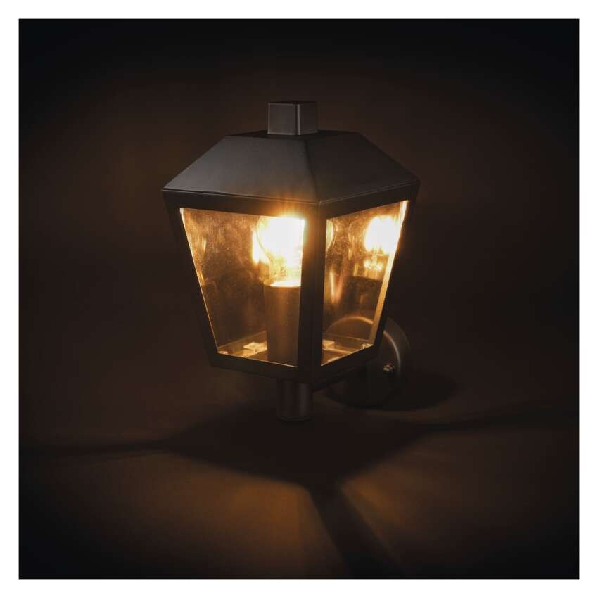 Garten-Wandleuchte ADENIA, 19,8 x 15 x 27,8 cm, 1 x E27, 15 W
