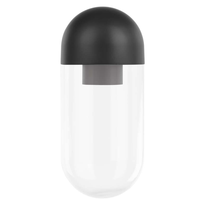 Garten-Wandleuchte CASSIA, 12,6 x 9,5 x 22,2 cm, 1 x E27, 15 W