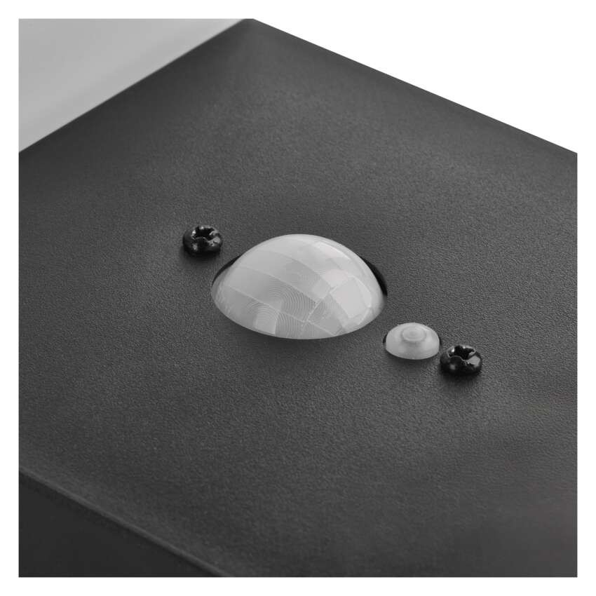 LED Solar-Garten-Wandleuchte VEREA mit Dämmerungssensor, 10,7 x 15,4 x 50 cm