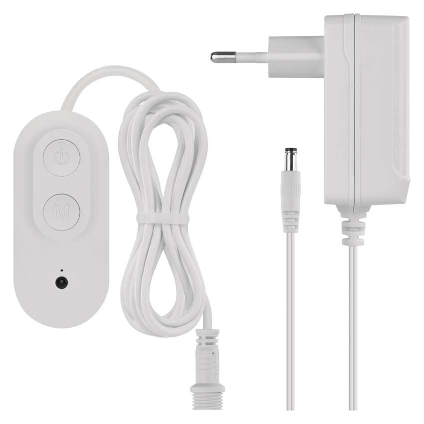 GoSmart LED-Strahler - 255 cm Kette, 12 Teile, 7 W, RGBIC+CCT, dimmbar, WiFi