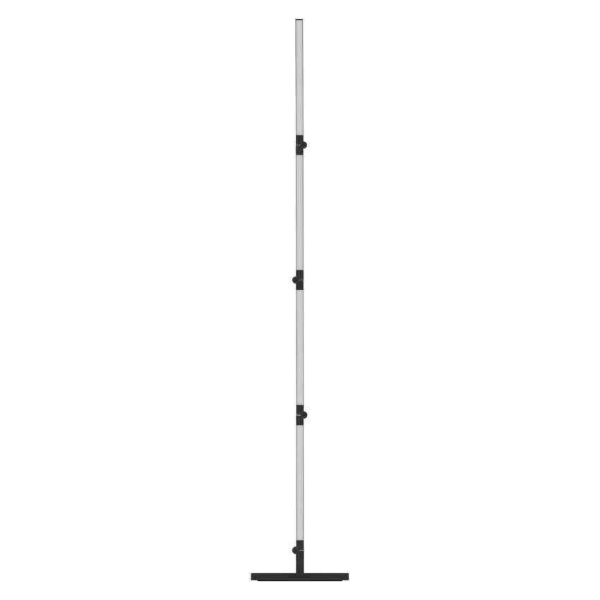 GoSmart LED Stehlampe, schwarz, 175 cm, warmweiß / RGBIC WiFi