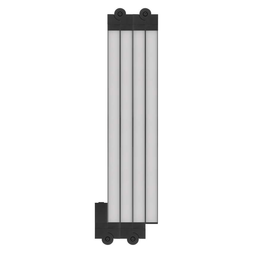 GoSmart LED Stehlampe, schwarz, 175 cm, warmweiß / RGBIC WiFi
