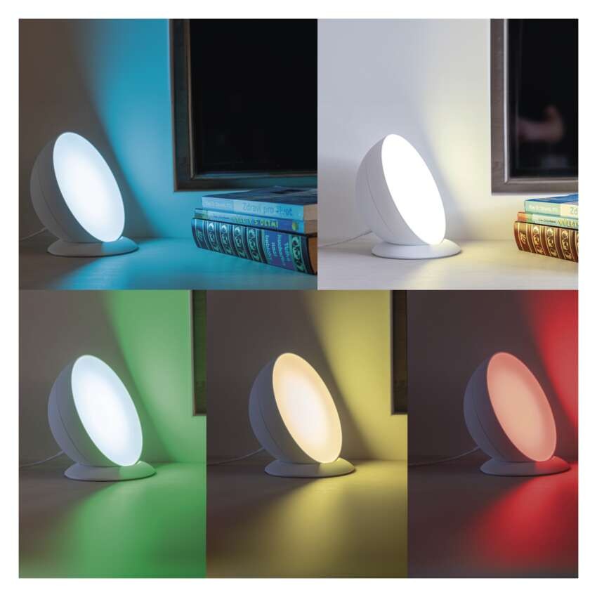 GoSmart LED Ambientelampe, weiß, warmweiß–kaltweiß/ RGB, WiFi