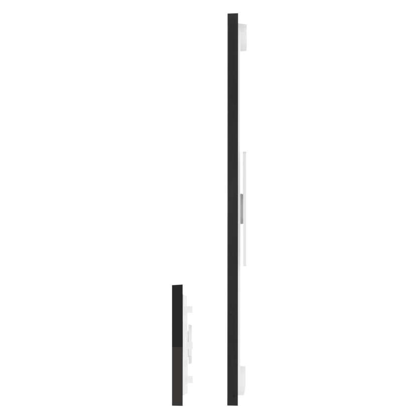 GoSmart LED Leuchte Lines schwarz, 9 Teile, 34 W, RGBIC dimmbar, WiFi