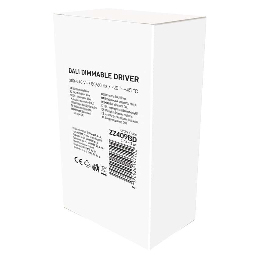 DALI Driver pro LED svítidla CC 1050mA 40W