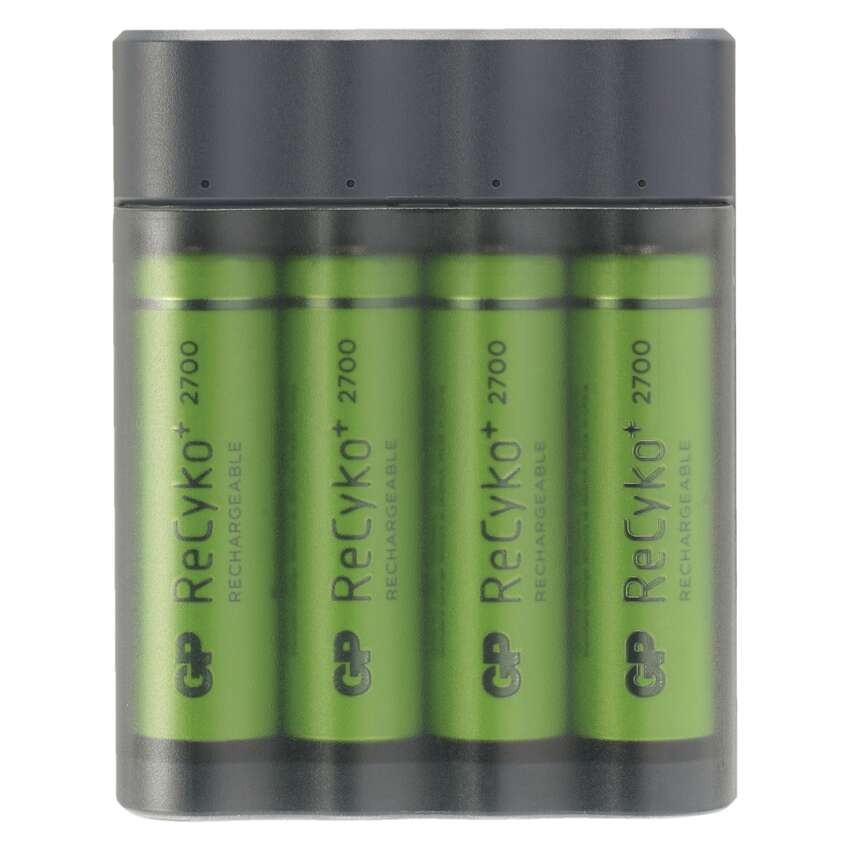 GP Charge AnyWay 2in1 power bank és elemtöltő
